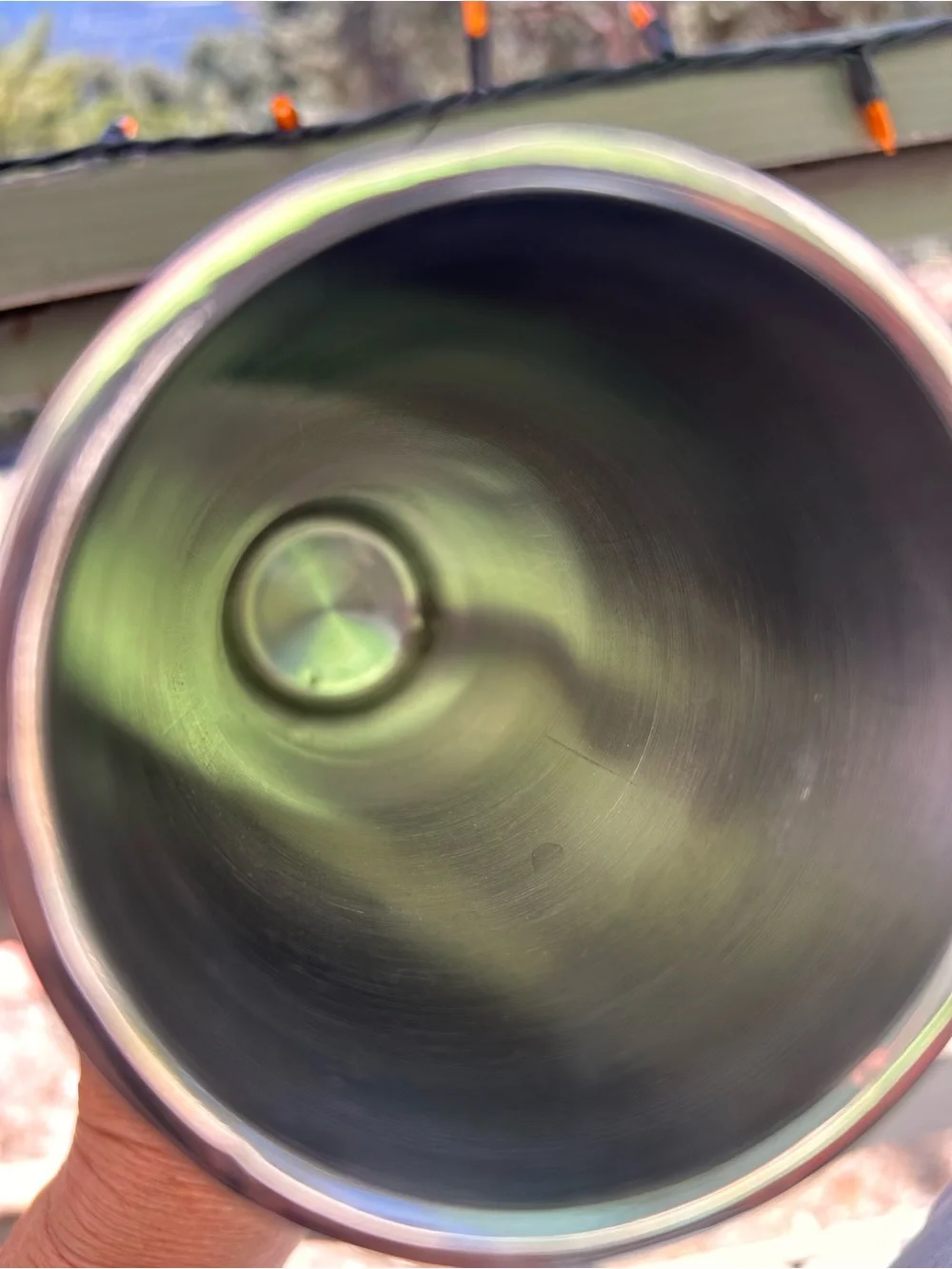 Vintage Pier 1 imports, Pilsner made in India copper stainless steel